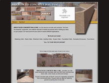 Tablet Screenshot of brickfaced.com